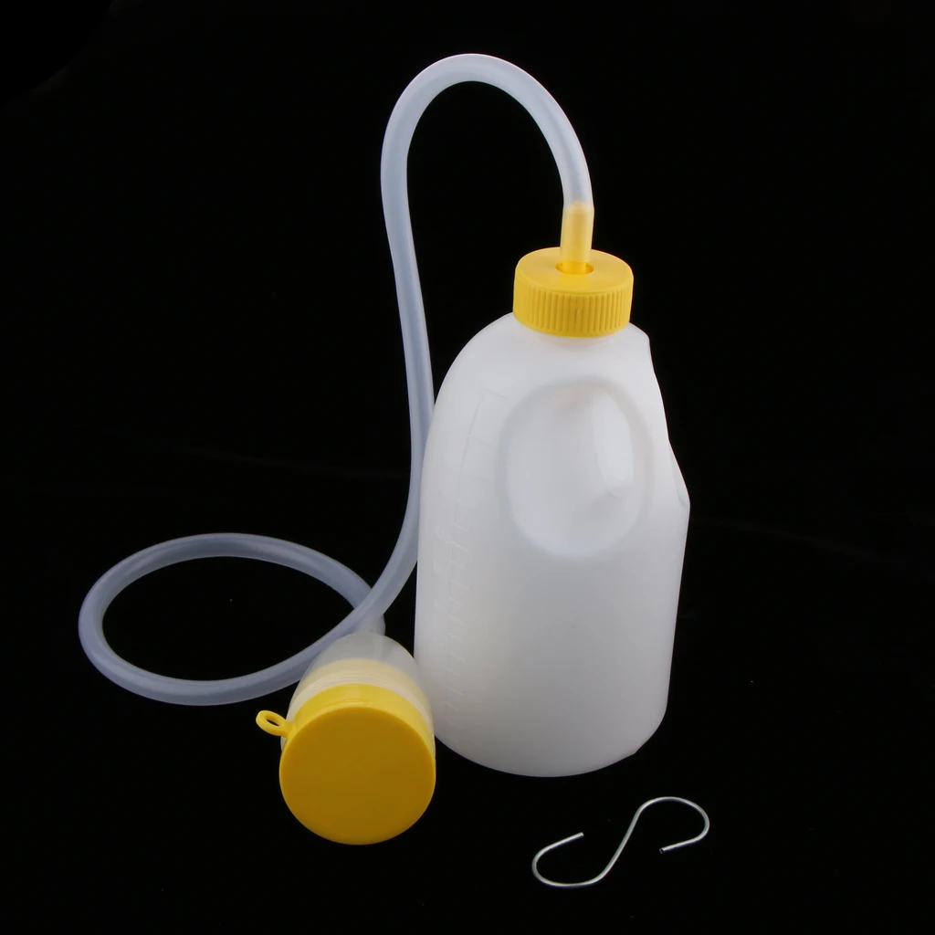 Портативная 1700 мл многоразовая Мужская кровать моча писсуар бутылка дренажный