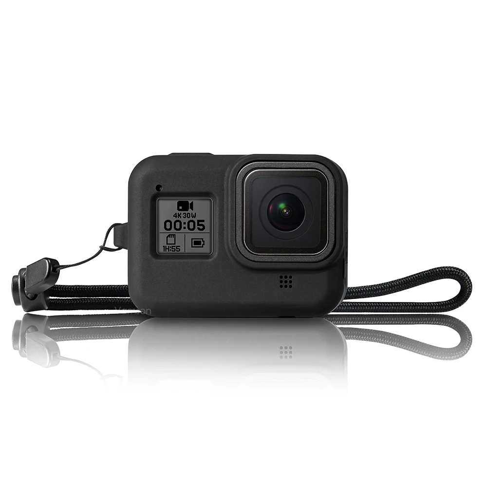 Комплект аксессуаров Vamson для GoPro Hero 8 черный комплект включает чехол переноски +