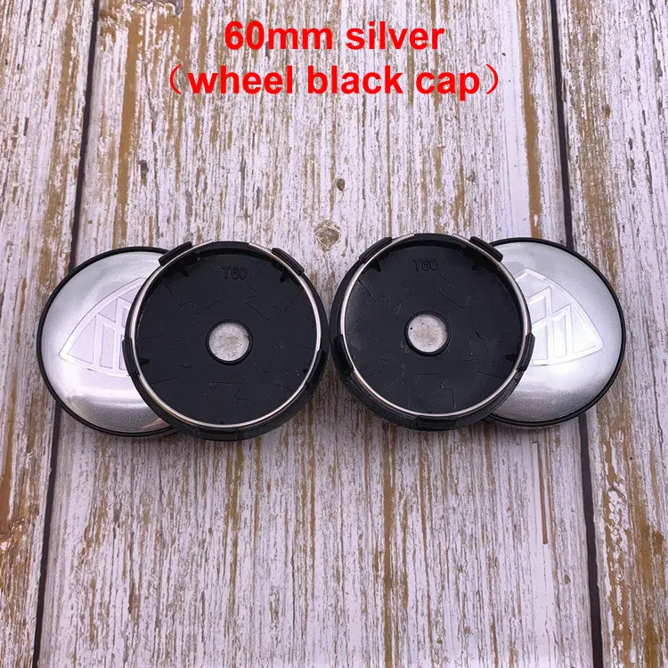 4pcs 56mm 60mm 65mm 68mm logo car emblem Wheel Center Hub Cap Rim refit Creative badge covers decoration sticker accessories mbh - купить по