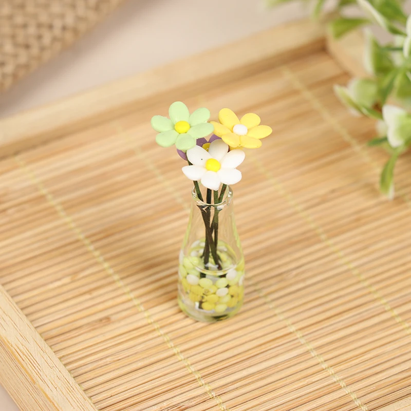 

1 шт. мини цветы в горшке 1:12 кукольный домик мебель игрушки садовые украшения Кукольный домик Декор