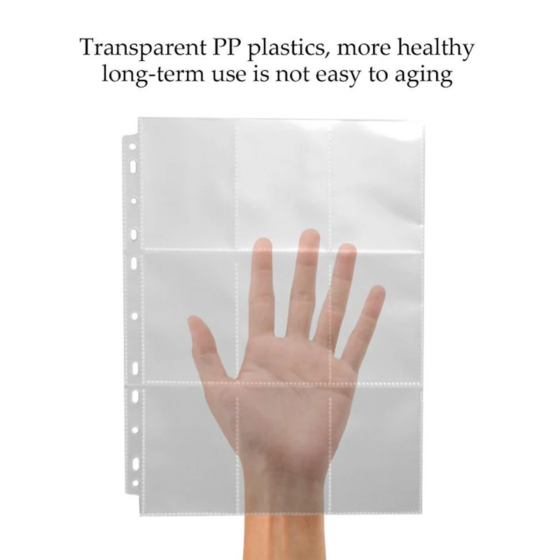 10-50 шт. альбом Покемон карты держатель страницы альбома коллекция торговой игры