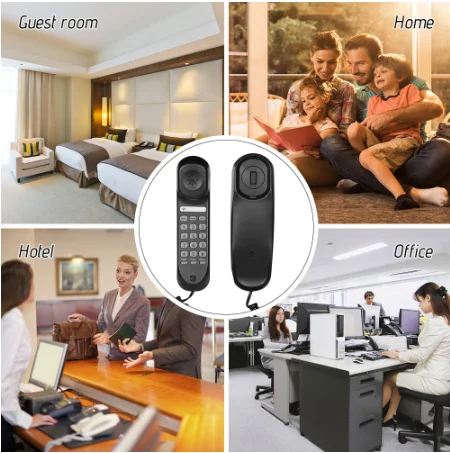 Гостиничный телефон для гостинной офисный стол настенный двойного назначения