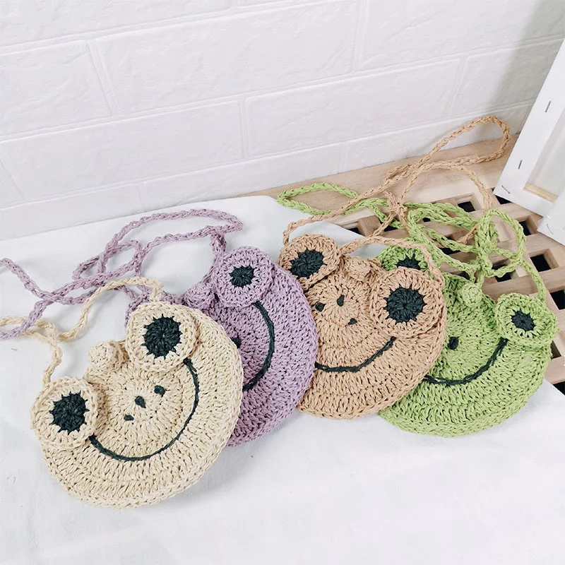 2020 летняя новая Корейская многоцветная лягушка мультяшная сумка почтальонка