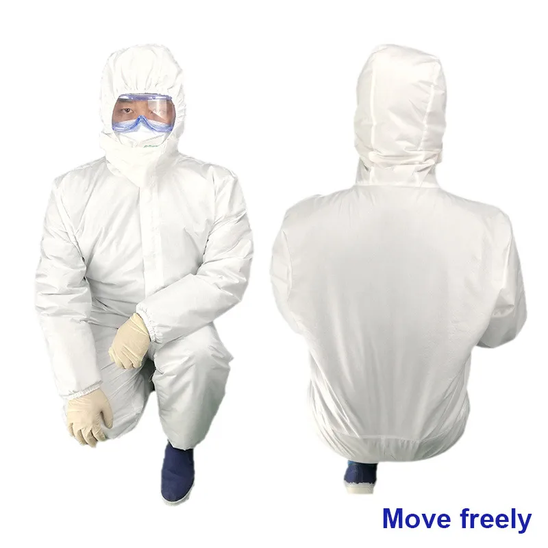 

Disposable Waterproof Oil-Resistant Protective Coverall Worker Painting Clothes Overall Suit Health99