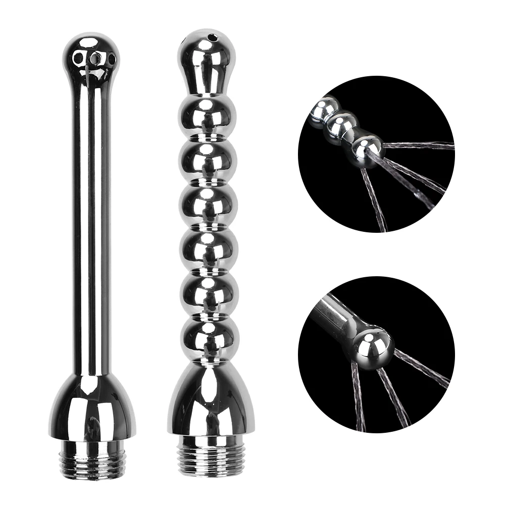 Интимные инструменты для пар очиститель анальной клизмы набор анальных шариков