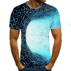 Крутые гонки футболка с графикой мотоцикл 3D печатных Мужская футболка Летняя модная верхняя одежда в стиле панк со мужские размера плюс, уличная одежда