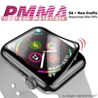 Защитная пленка для apple watch 5 4 3 38 мм 40 мм 44 мм 42 мм (не закаленное мягкое стекло), водонепроницаемая Защитная пленка для Iwatch SE