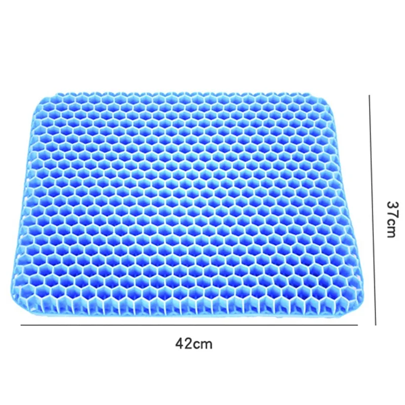 

Car Cushion Sofa Seat Cushion Office Chair Accessories Health Care Pain Pad Multifunction Summer Cool Honeycomb Gel Mat