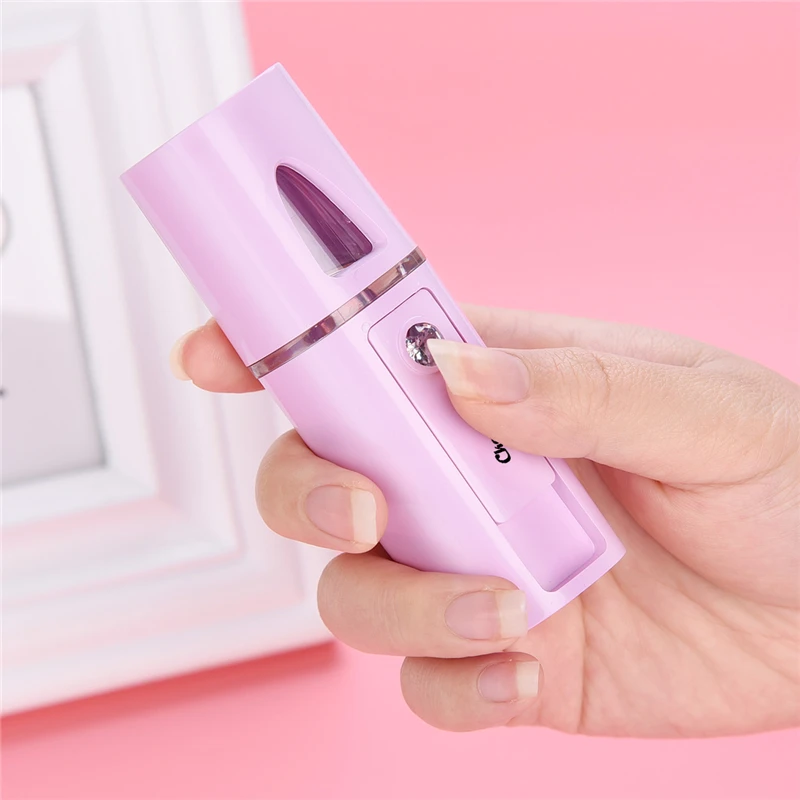 USB Charging Portable Mini Nano Mist Atomization Sprayer Facial Body Nebulizer Steamer Moisturizing Beauty Device Skin Care Tool | Красота и