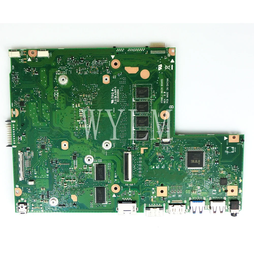 X540LJ с I3-4005 CPU 4 Гб памяти Материнская плата Asus X540 X540L материнская для ноутбука
