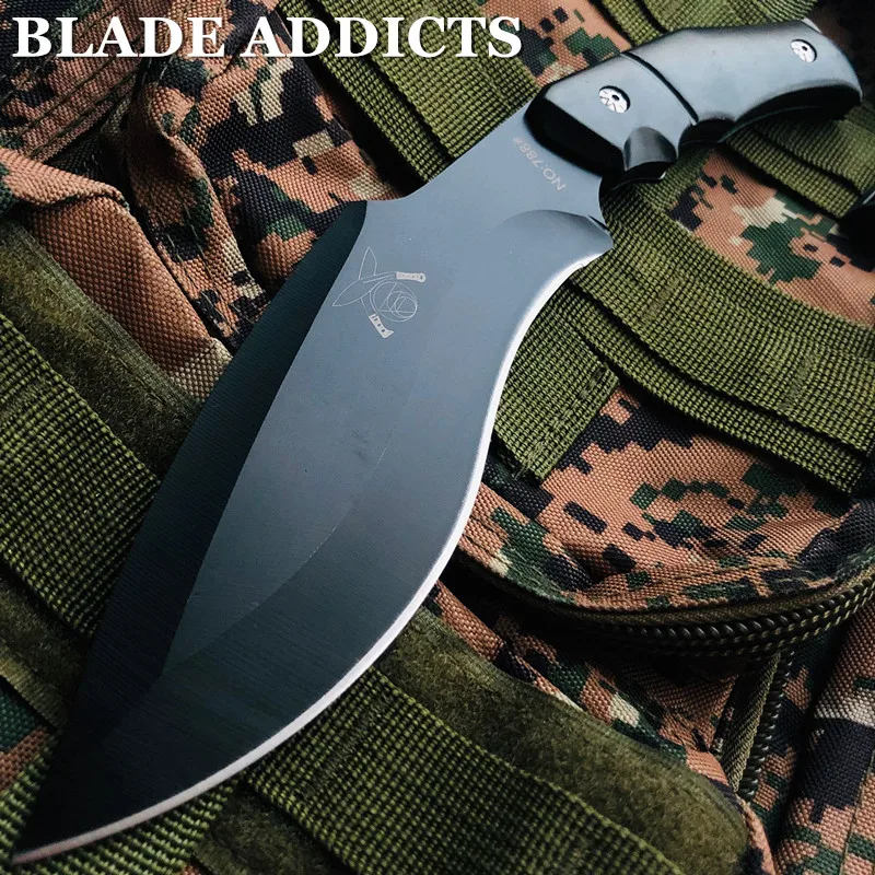Очень прочный нож Kukri с фиксированным лезвием тактический охотничий Военные