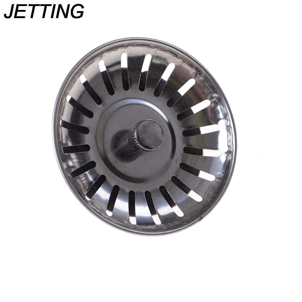 

1pc Stainless Steel Kitchen Sink Strainer Drains Filter Stopper Waste Plug Bathroom Lavabo Hair Colander Catcher Hot Selling