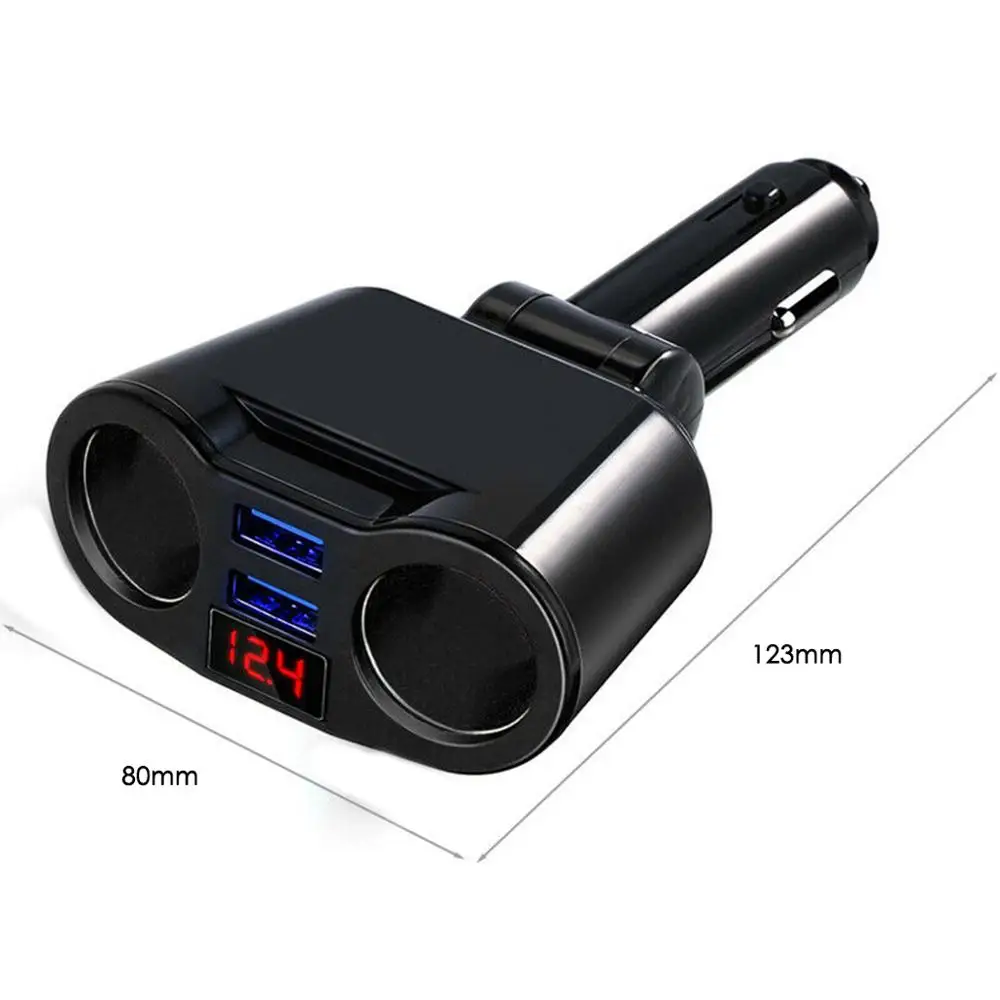 Зарядное устройство DC 5 в а с двумя USB портами|Зажигалка| |