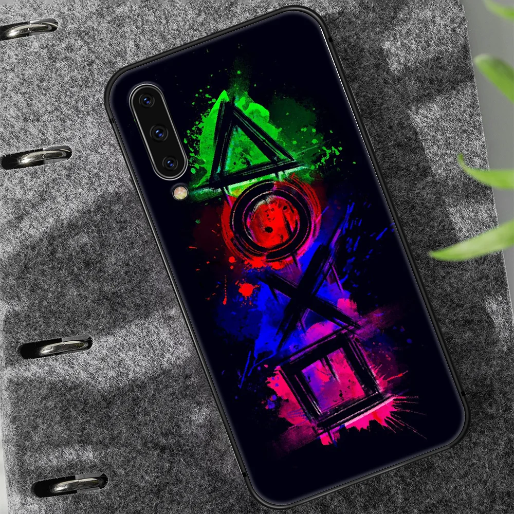 

PlayStation ps Phone Case Cover For Samsung Galaxy A10 A11 A20 E A21 A30 A40 A41 A50 A51 A70 A71 A81 S 4G 5G black Bumper Trend
