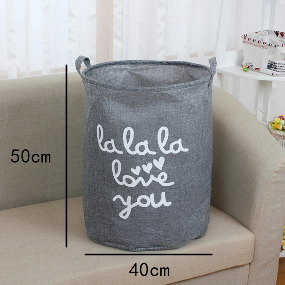 Большая складная корзина для белья ведро хранения грязной одежды