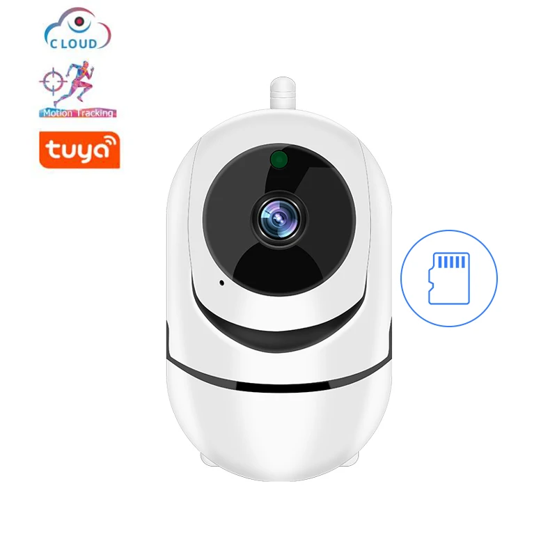 

HD 1080P IP Camera Tuya Smartlife App Surveillance Security WiFi Baby Monitor Wireless Mini CCTV Indoor Home Camera Smart Alarm