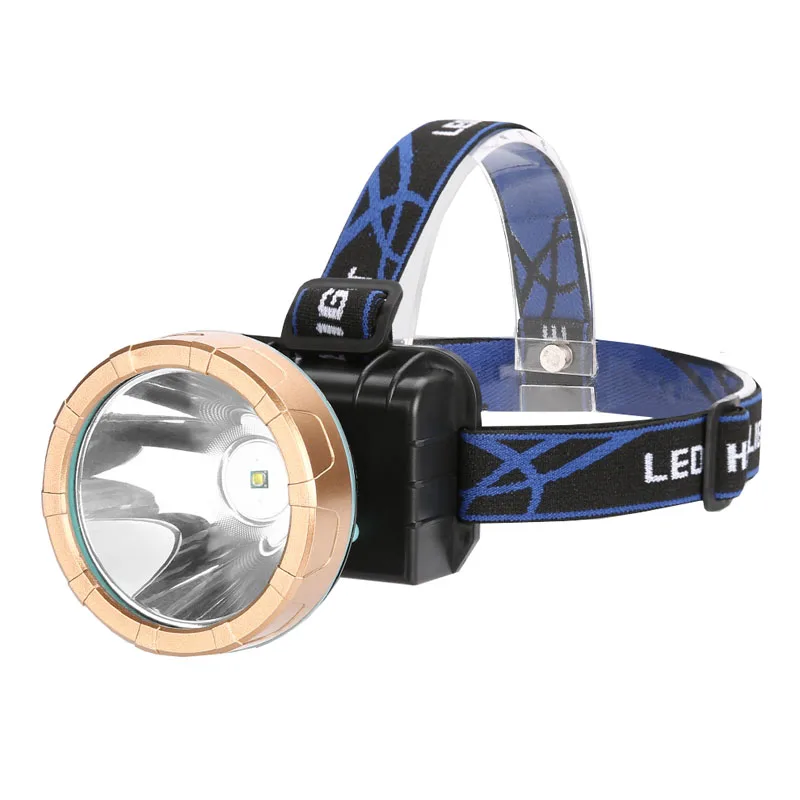

Electric Torch Headlamp Flashlight LED Large Fixed Focus Headlight Glare Lighting Shot Miner's Lamp Night Fishing with Charger