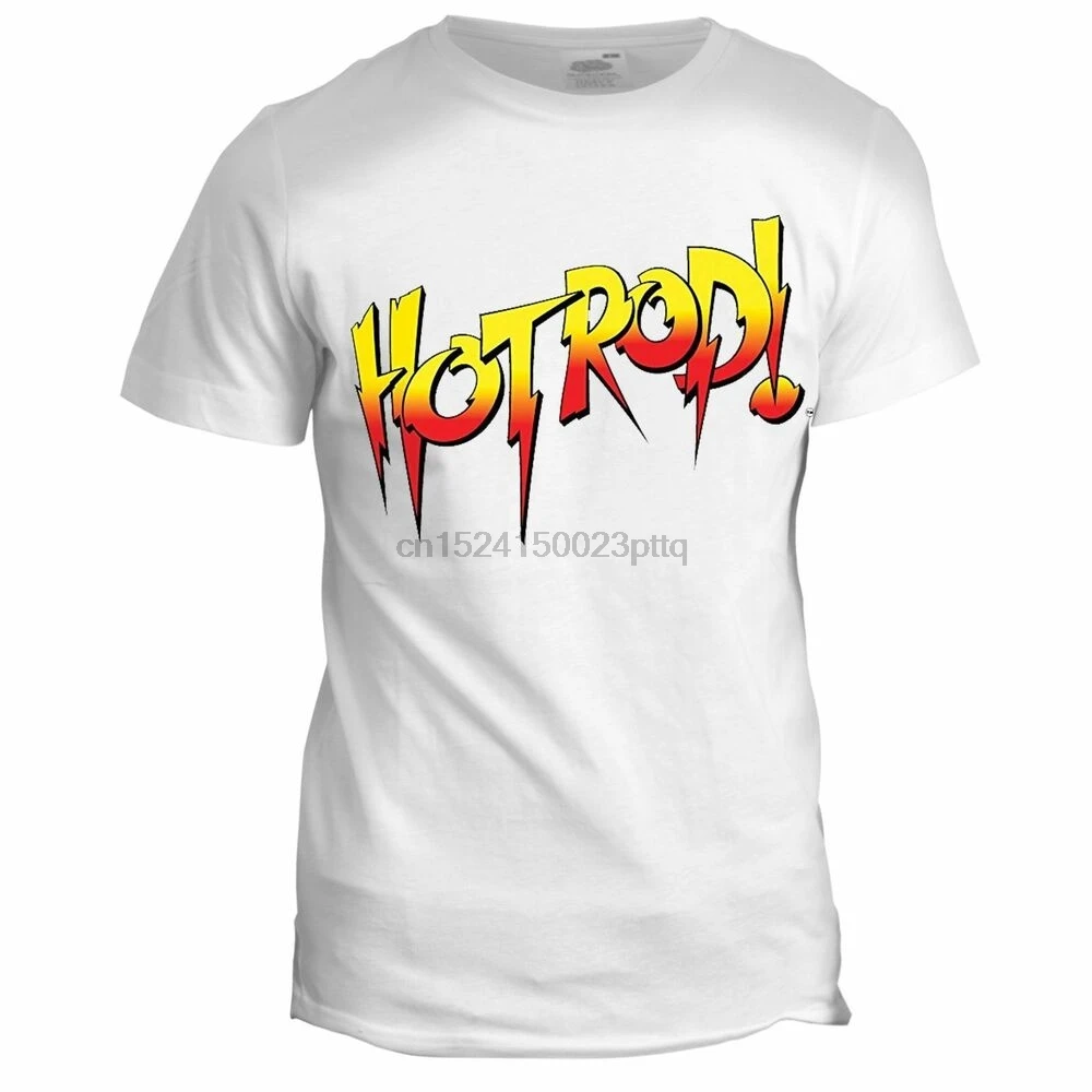 Hot Rod вдохновил Роуди Родди Пайпер борец Борьба мужская футболка Великобритании