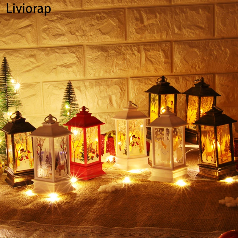 Рождественский ночник настольная лампа украшения для вечеринок рождественские