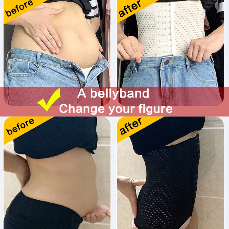 4XL талии тренер корсеты для матерей полосы живота Поддержка моделирования ремень
