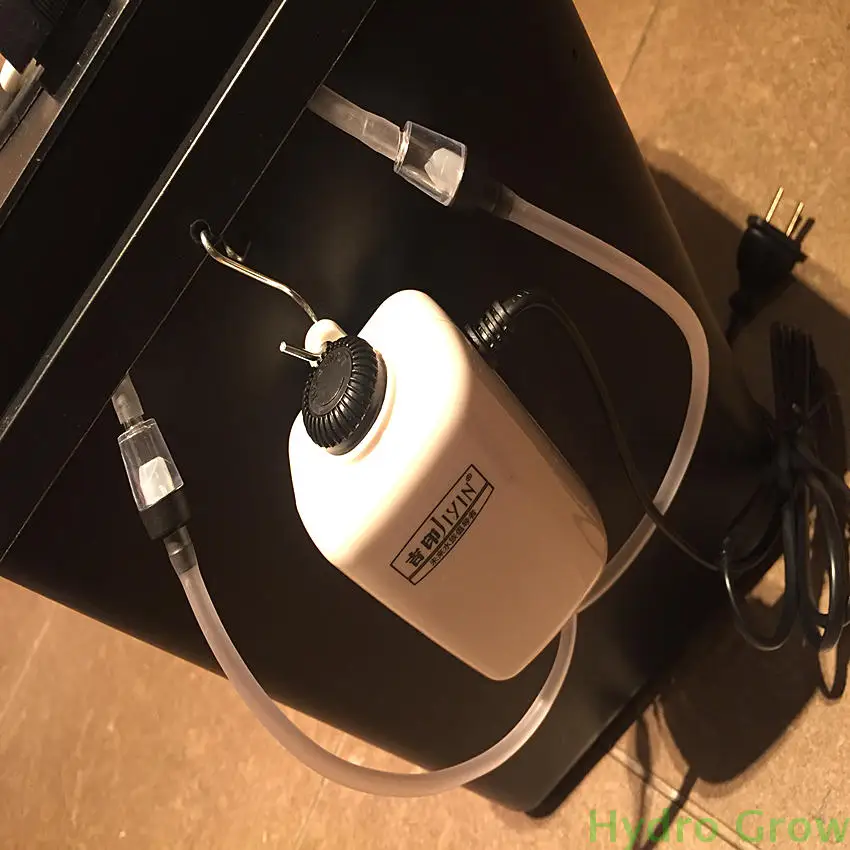 Smart DWC Гидропоника черное ведро с фильтром wifi контроллер опрыскиватель