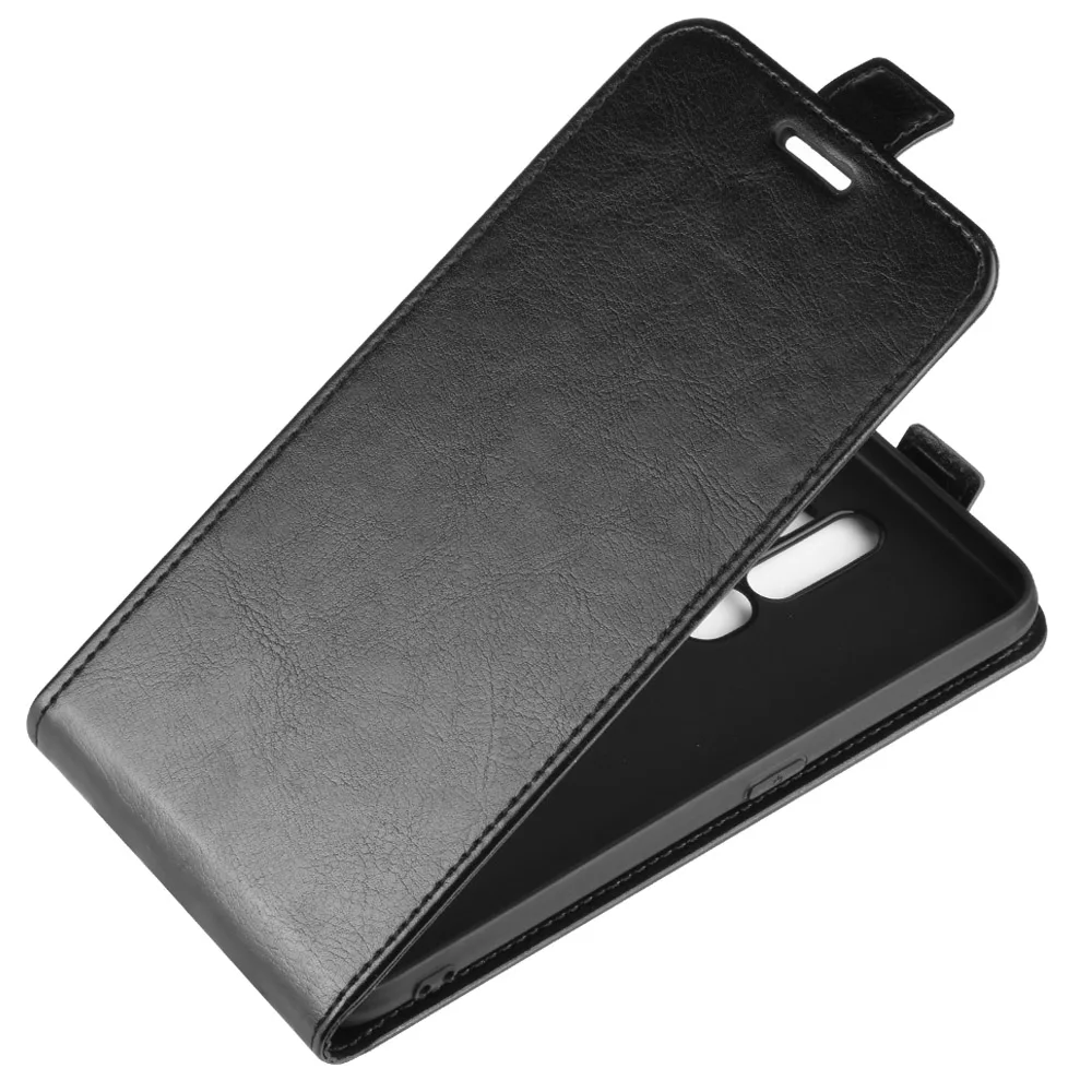 Для Oppo A9 2020 Чехол Флип из искусственной кожи вверх и вниз хит цветной полный чехол