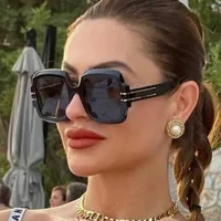 square sunglasses women luxury brand vintage designer oversized eye glasses frames female pink shades gafas de sol hombre