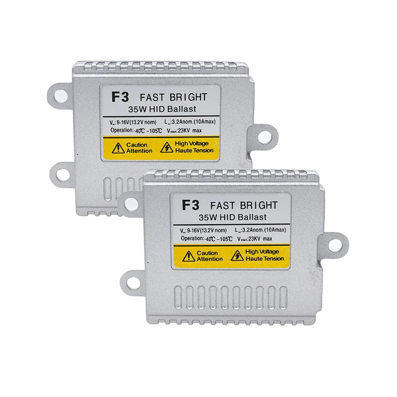 12V AC 35W тонкий HID ксеноновый балласт F3 Быстрый старт электронный конверсионный для