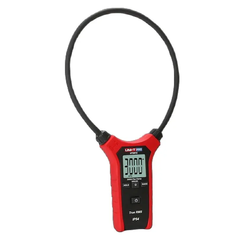 UNI T UT281C True RMS AC 3000A гибкий зажим амперметр многофункциональный стол Подсветка/Авто