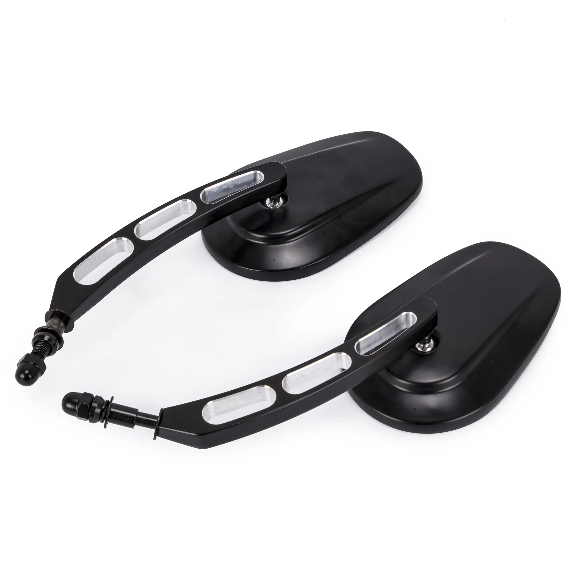 

Black Sportster Mirrors for Road King Street Electra Glide Softail Road Glide Motorcycle Rearview 1982-2018 2019 2020