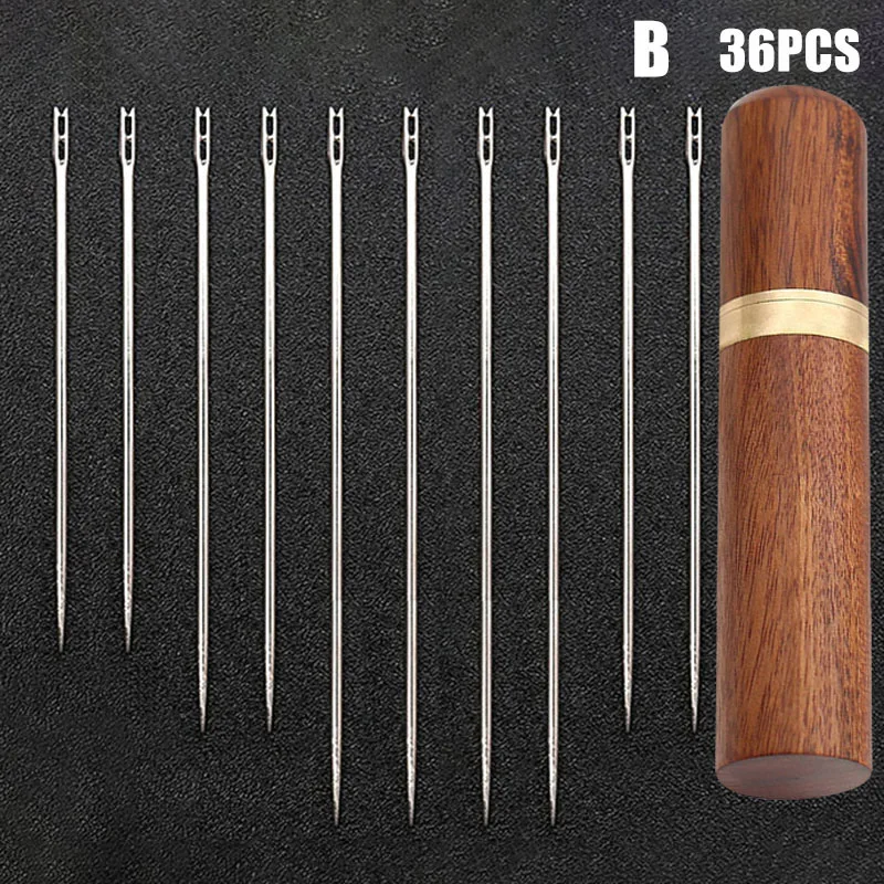 Экономичные самонарезающие иглы из нержавеющей стали набор швейных