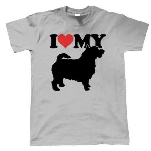 

I Love My Cairn Terrier Mens T-Shirt - Dogs Gift Him Dad