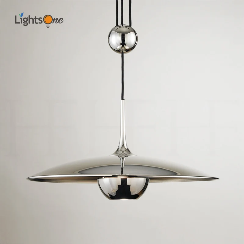 Designer creative pendant light height adjustable shift UFO restaurant personality pendant lamps