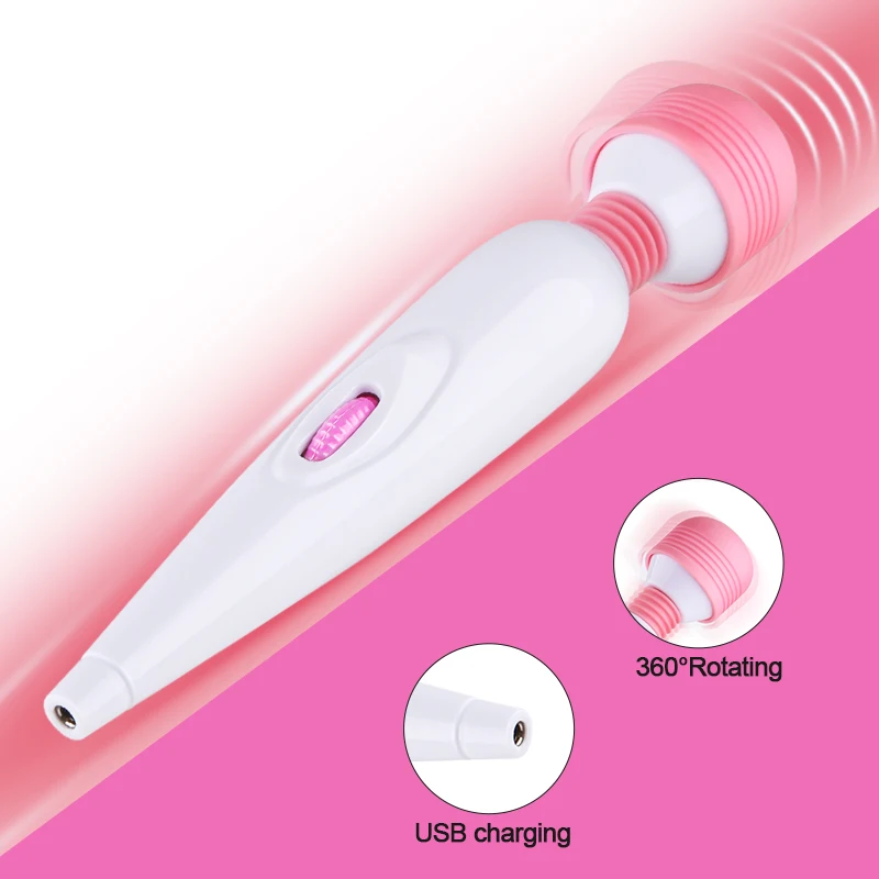 Мультискоростной волшебный массажер мощный AV вибратор точки G Стимулятор