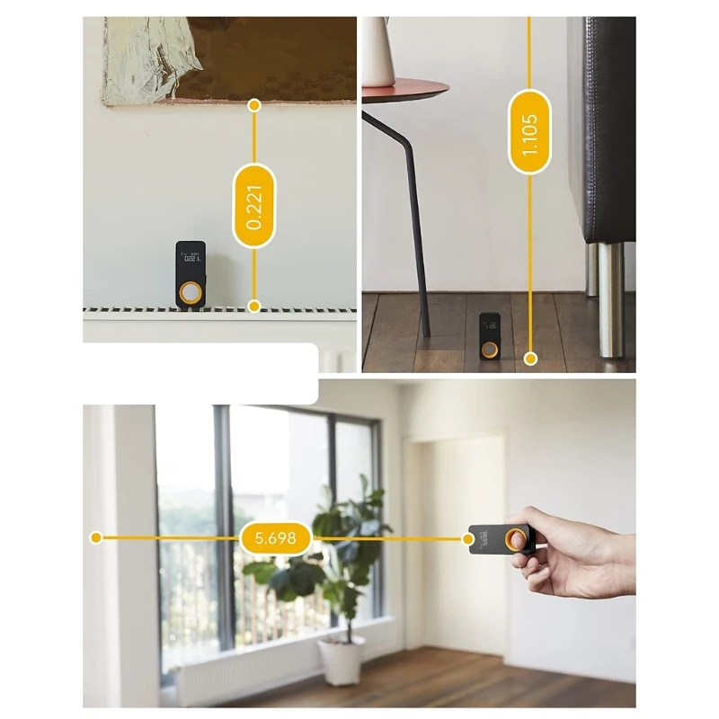 

Handheld Digital LaserPoint Distance Meter Tape Range Finder Measure Rangefinder N0PB