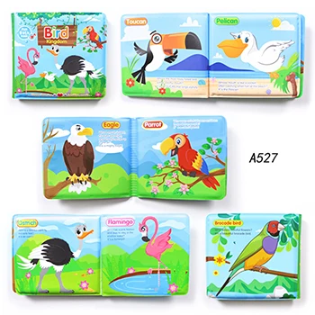 14x14x2.5cm TJ222 Детские водяные игрушки, книги для ванной, развивающая игрушка для животных, развитие интеллекта, дельфин, EVA пластик, плавающий BB, Детские познавательные игрушки для книг - Цвет: 14x14x2.5cm TJ222