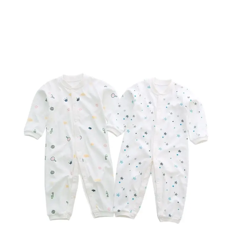 

Baby romper suit men and women in the autumn of four seasons warm pajamas baby is long sleeve clothing climb clothes