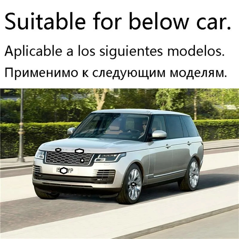 Decorative Automobile Automovil Body Grille Wing Mirror Exterior Car Styling Accessories Bright Sequins 18 19 FOR Range Rover | Автомобили