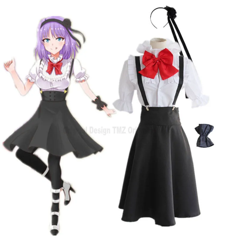 

Anime Dagashi Kashi Hotaru Shidare Role Cosplay Costume Halloween Party Fancy dress School Uniform Outfit