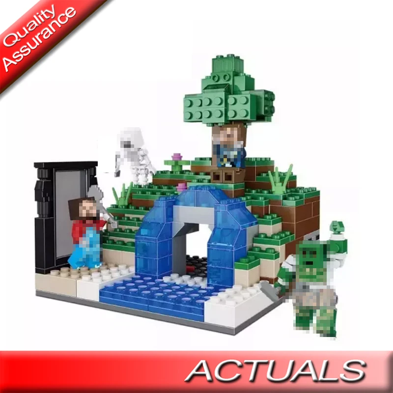 The блокирует жизнь My World Series Building Creative 381 шт кирпичи игрушки модели наборы Moc