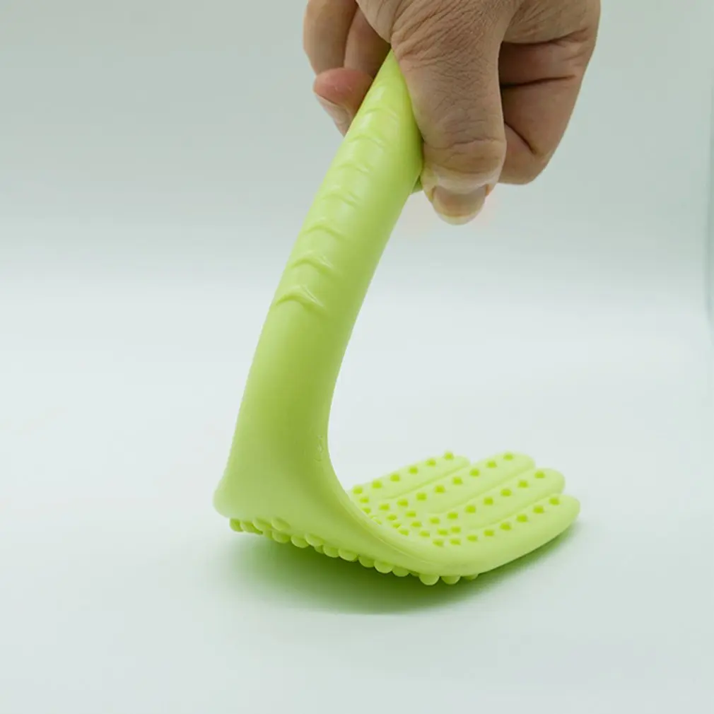 

Meridian Gua Sha Board Palm Health Care Gua Sha Stick Health Mallet Health-beating Silicone Massager