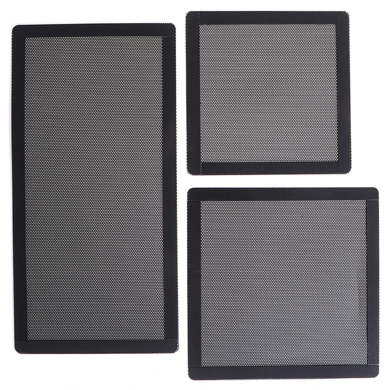 

12x12 14x14 12x24cm Computer PC Case Cooling Fan Magnetic Dust Filter Mesh Net Cover Computer Guard PVC cooling fan antidust net