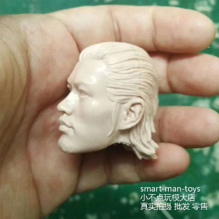 1/6 Азиатский мужской Неокрашенный голова Лепка для 12 &quotфигурки | Игрушки и хобби