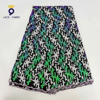 latest colorful african sequins lace fabric french net mesh laces high quality 2022 nigerian lace fabric for party sewing