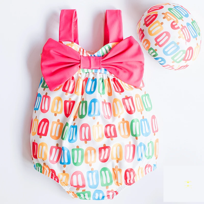 

Children's Swimsuit girl 1-6 Years Baby Swimsuit Female Baby kid Swimwear Cute Hot Spring Bikini One-Piece Suits Girls' Swimming