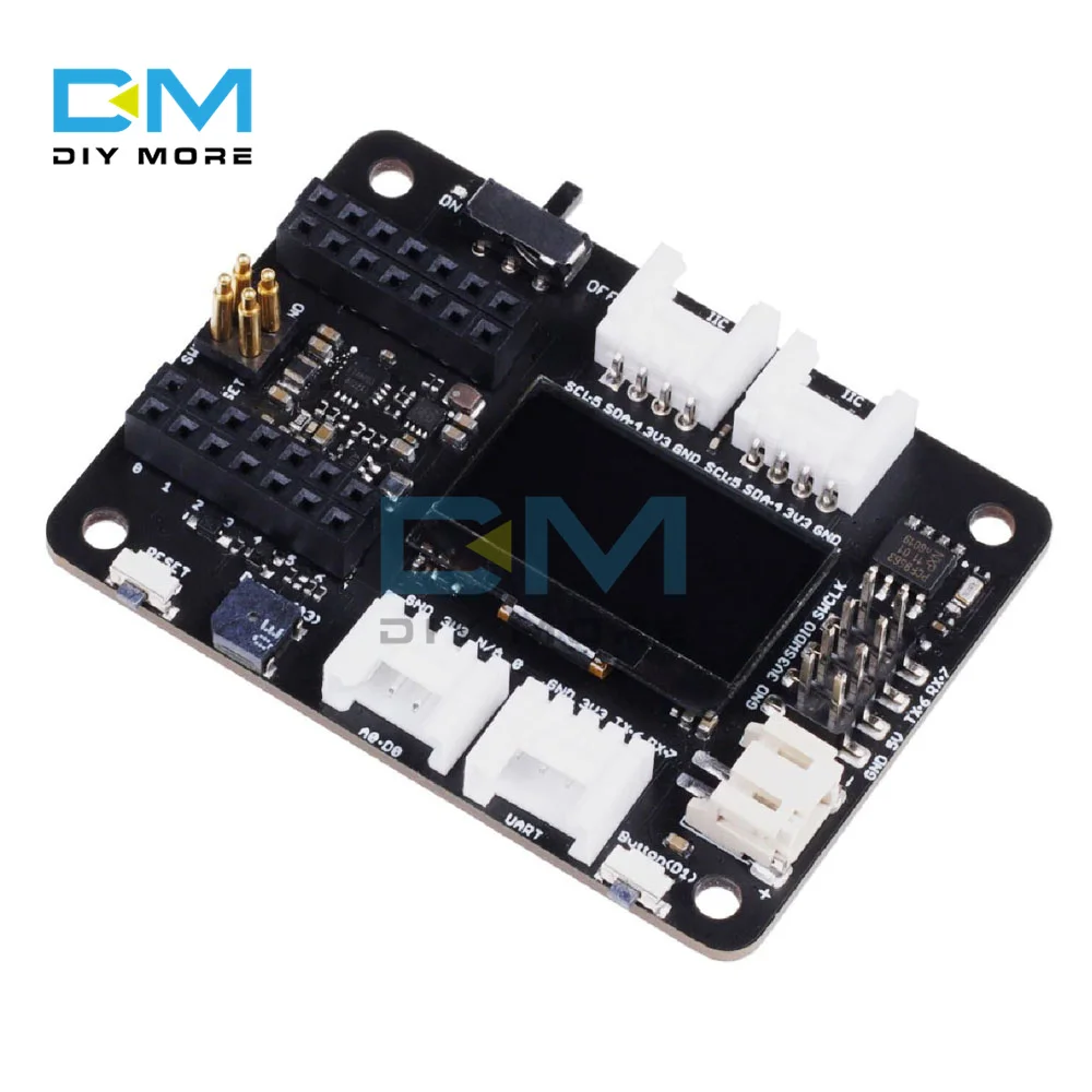 

Seeeduino XIAO Expansion Board Multi-Function 0.96 inch OLED Display UART SWD SD Card Slot IIC I2C Interface for Arduino/IOT
