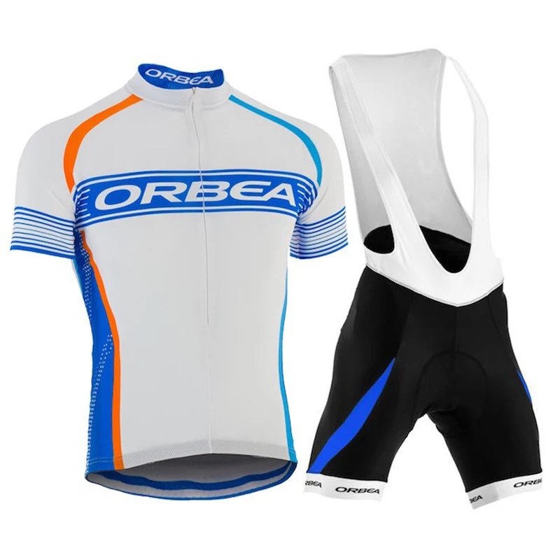 

2019 ORBEA Men Summer Cycling Clothing Breathable Clothes Kit Short Sleeve Bib Shorts MTB Ropa Ciclismo Maillot Wear