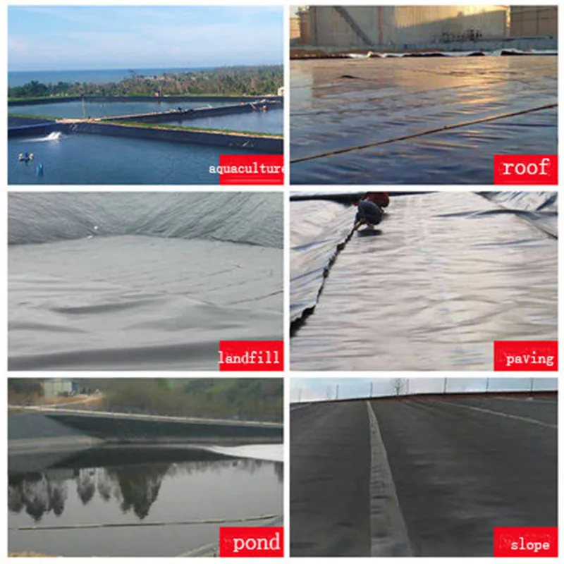 Анти просачивание HDPE Рыбный Пруд бассейн лайнер Садовый пруд Водонепроницаемая