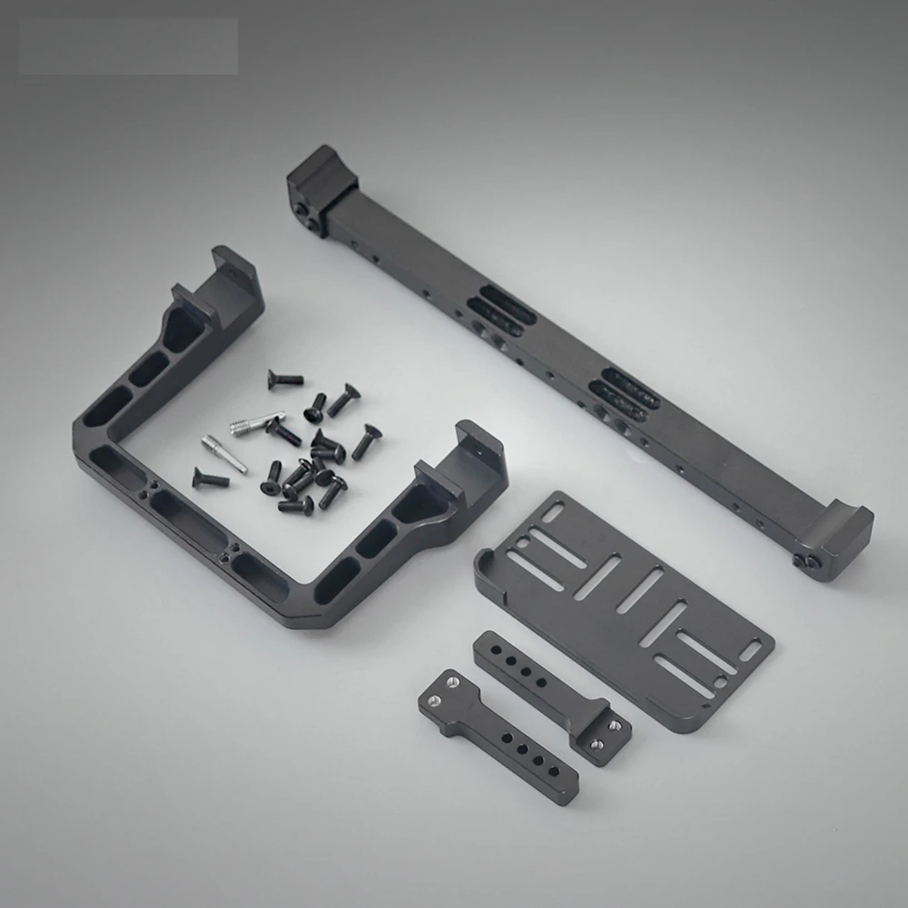 Классический передний и задний бампер TRX4 из алюминиевого сплава для