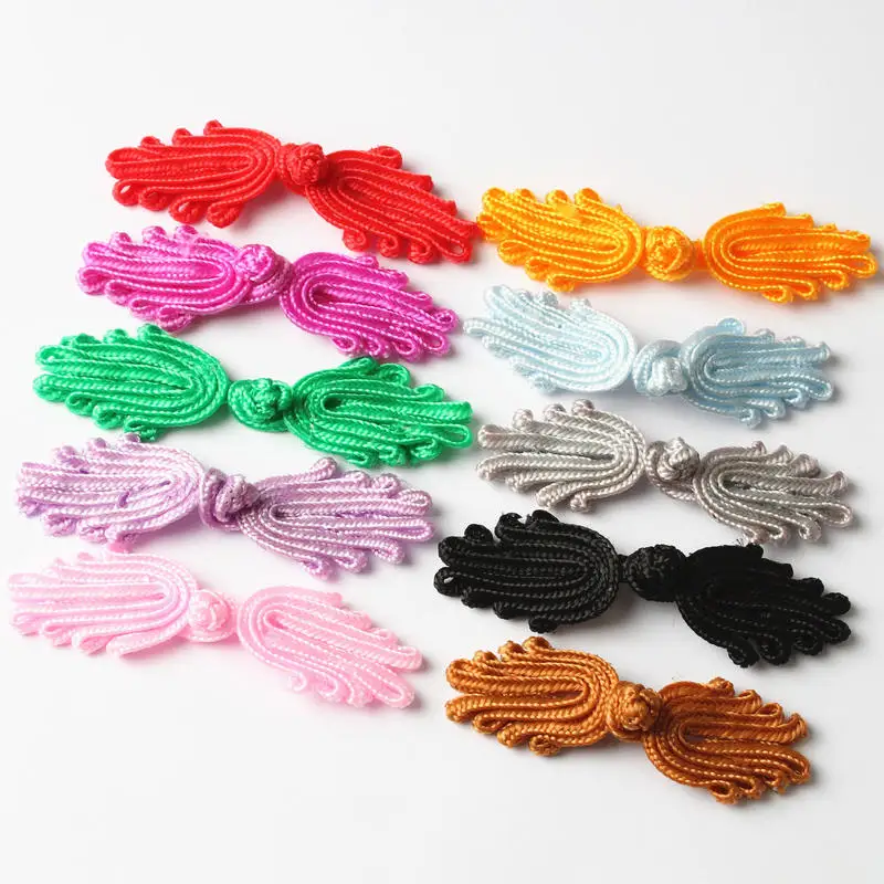 5 пар ручная работа китайские застежки швейные пуговицы узелковая застежка Cheongsam